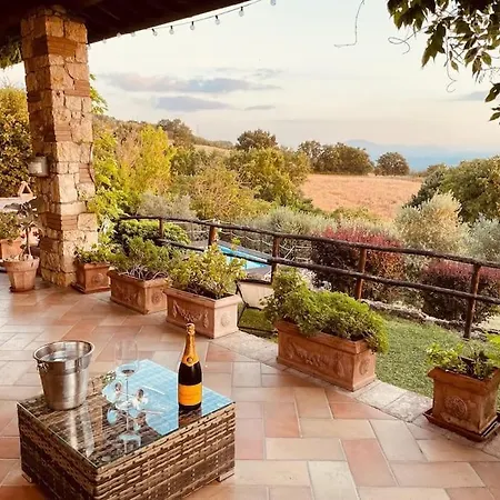 Casale Con Piscina In Collina - Borghi Silenti - * 몬테키오