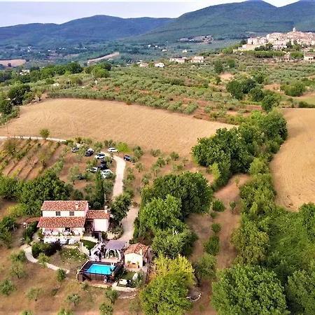 Casale Con Piscina In Collina - Borghi Silenti - Villa Montecchio (Terni)